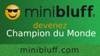 Samira joue au Minibluff